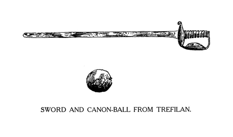 Cleddyf a Cannon-Ball o Drefilan