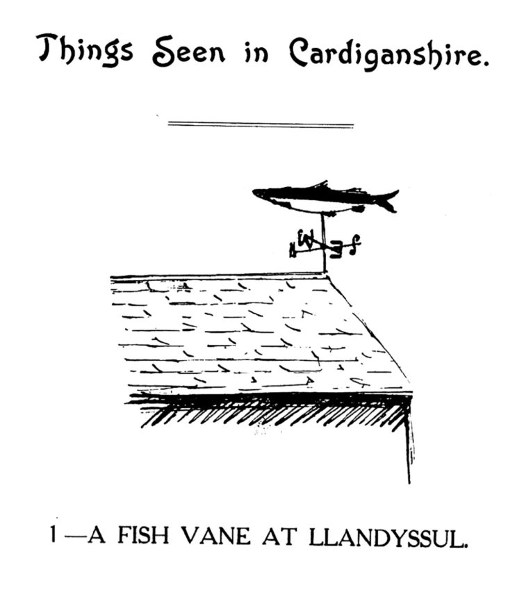 Pethau wedi'u Gweld yn Sir Aberteifi - Cwch Pysgod yn Llandysul